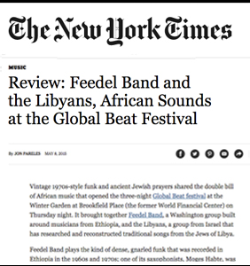 Mehari Mehreteab playing with Feedel - Snapshot of Article from NYTimes