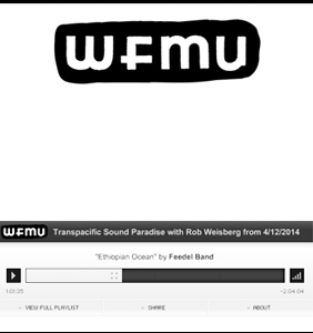 WFMU Interview